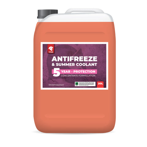 Titan - 5 Year Red Antifreeze and Coolant  (Concentrate)