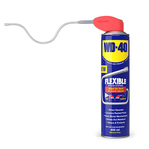 WD40 - Multi-use Lub Metal Flexi Straw - 400ml